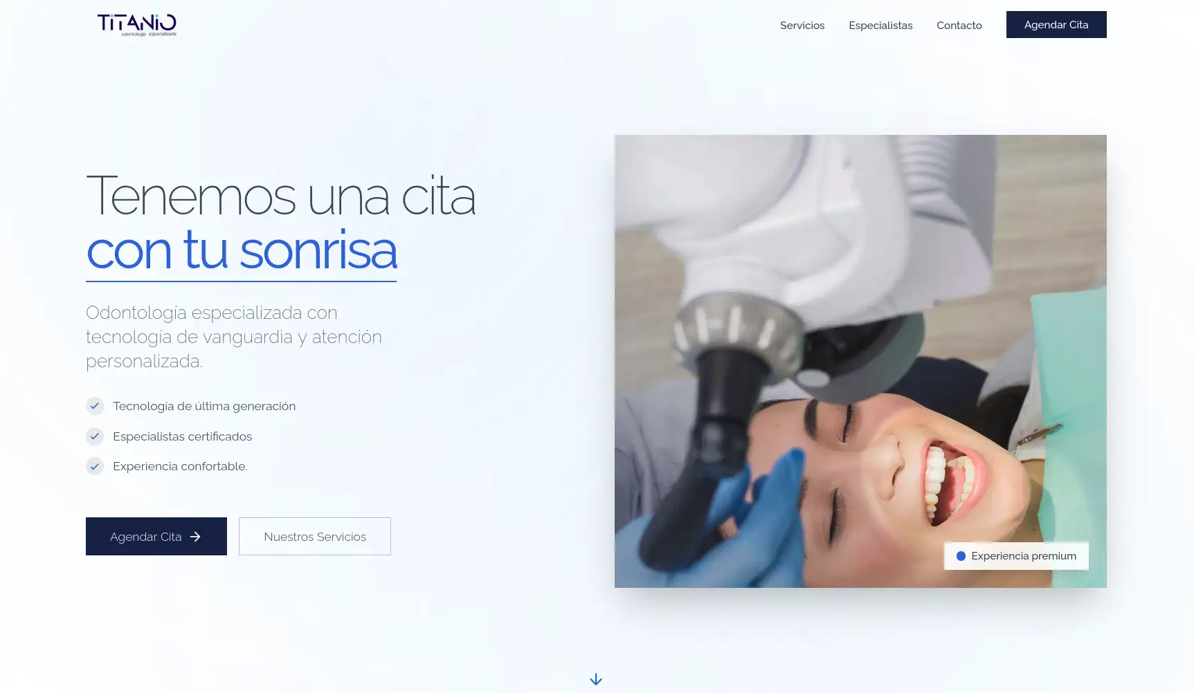 Titanio Odontología